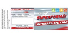 Invitatie Fii in Superforma - 3,29 eur/set de 20 buc